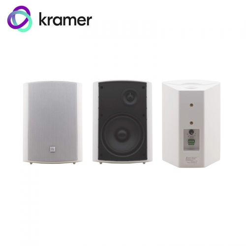 Kramer 6.5" On-wall Speakers - White (Supplied as Pairs)